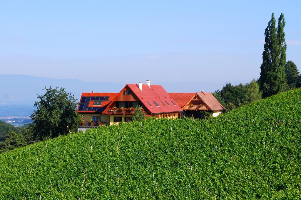 Weingut Winzerzimmer Rothschaedl Leutschach Dış mekan fotoğraf