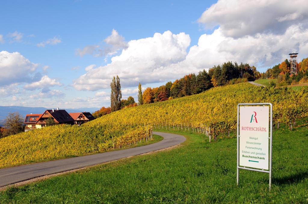 Weingut Winzerzimmer Rothschaedl Leutschach Dış mekan fotoğraf